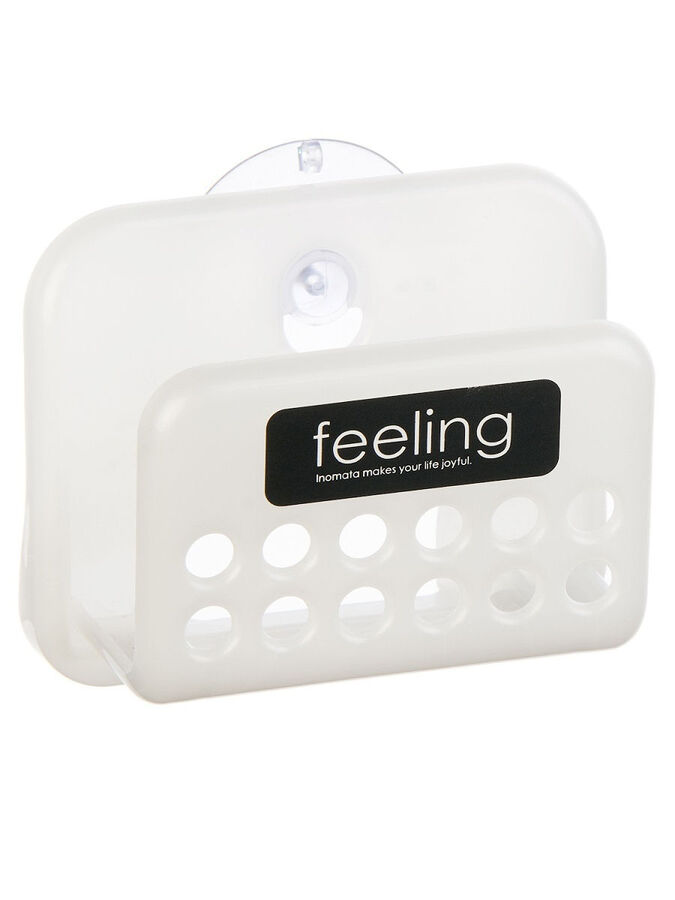 Держатель д/губки на присоске 0087W белый