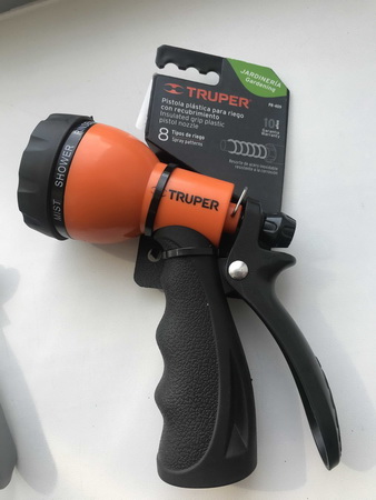 Пистолет поливочный PR-409 18482/1 (8 реж.)+коннектор