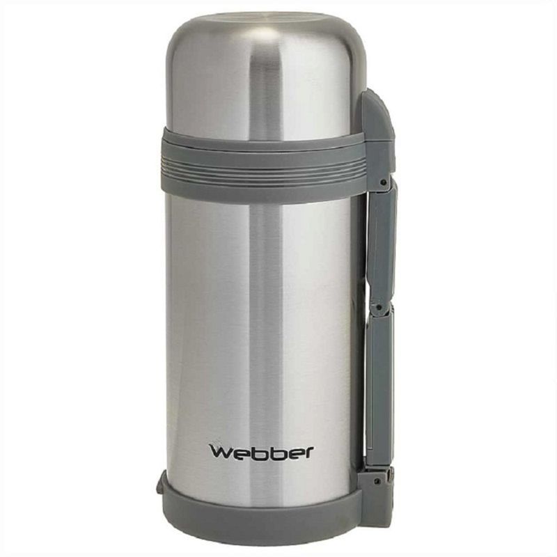 Термос нерж. WEBBER BE-18011Т 1,2л. ш/г, серый