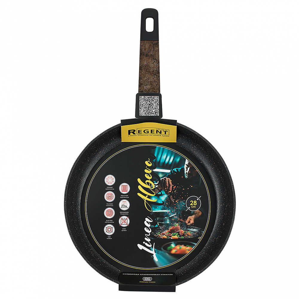 Сковорода 62-1028 d 28см. ALBERO (а/пр. ал.)