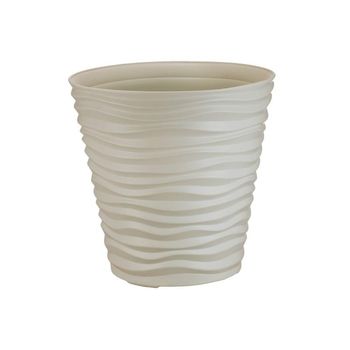 Кашпо ДЮНА  8,5л. d25,5см. КН3400КРМ (кремовый)