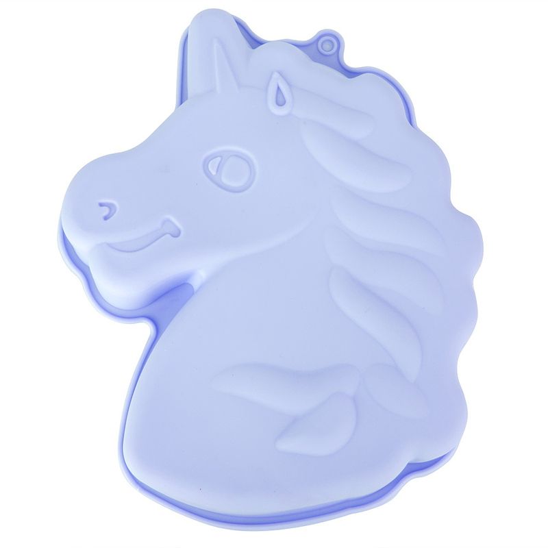 Форма д/выпечки силикон. 9903275 "Единорог" (27*20*3см.) ЕНС