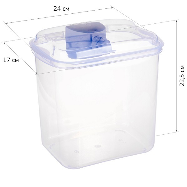 Контейнер д/муки 5,0л. КН1183 .