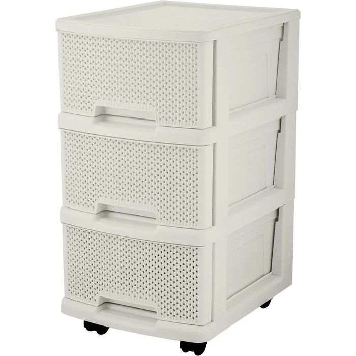 Комод 3секц. Keeplex Ajur ПЦ3795БО (Белое облако)