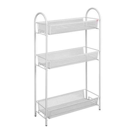 Этажерка 3ярусн. "Ладья 13" Э 399ГР (755*170*120мм) (Графит) (ЗМИ)