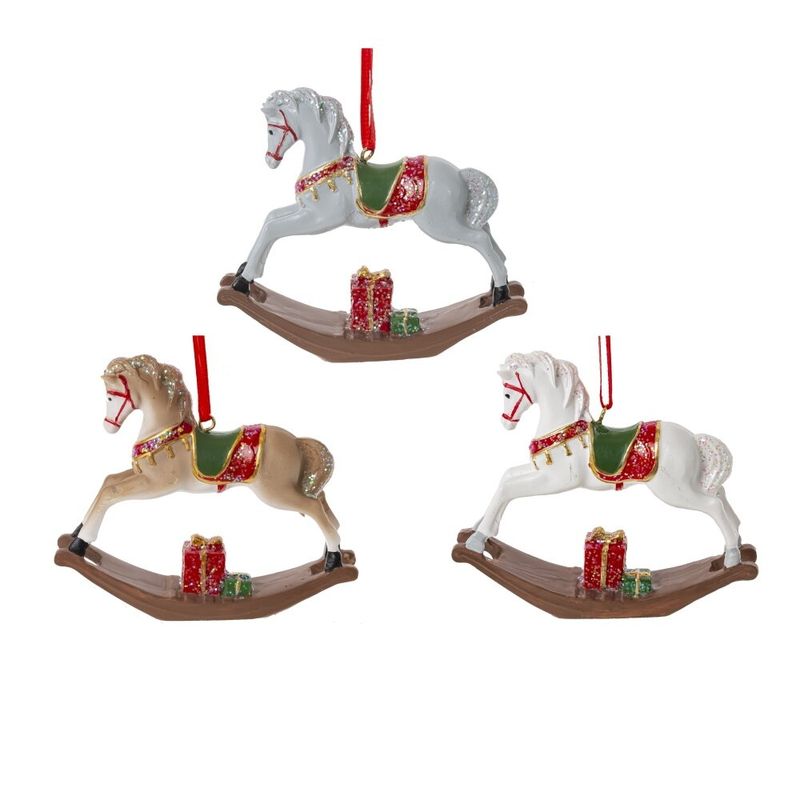 Подвесн.украш. "Лошадка-качалка" 826203 (10*2,5*9см )Р