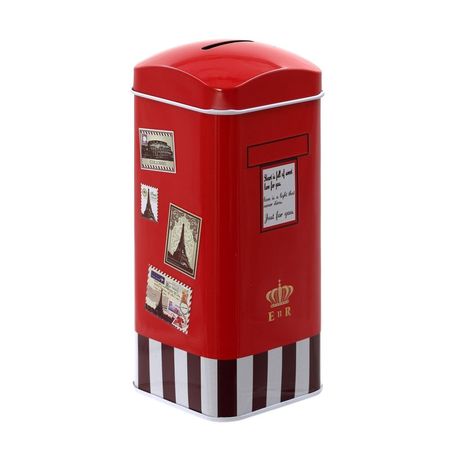 Копилка "Почтовый ящик" 726023 (h=17см.) металл. Р