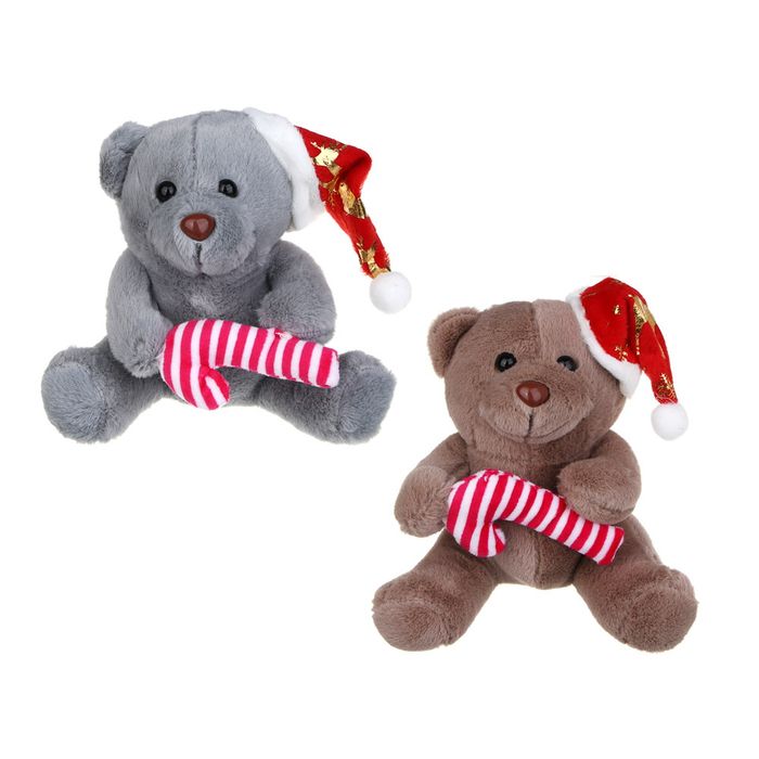 Игрушка мягкая "Мишка" 394-536 (h=15см) СНОУ БУМ