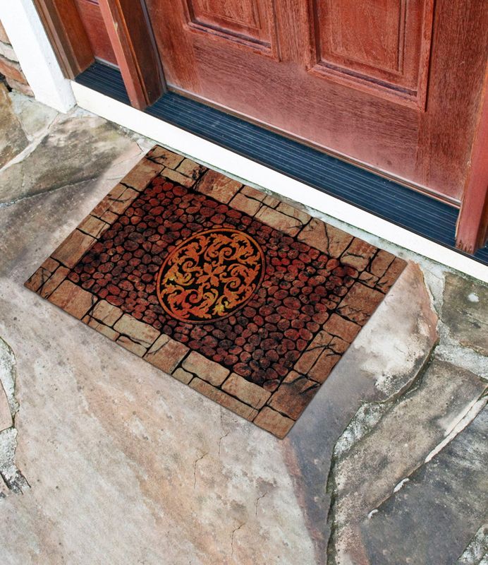 Коврик напольный 45*75см. НСJ-02 11938 флок. М.