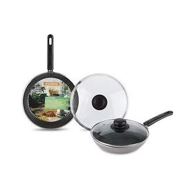 Сковорода К-У а/пр. С-672/СД-026/BR-007CE d200мм. ст/крышк. DISKOVERY/Brilliant