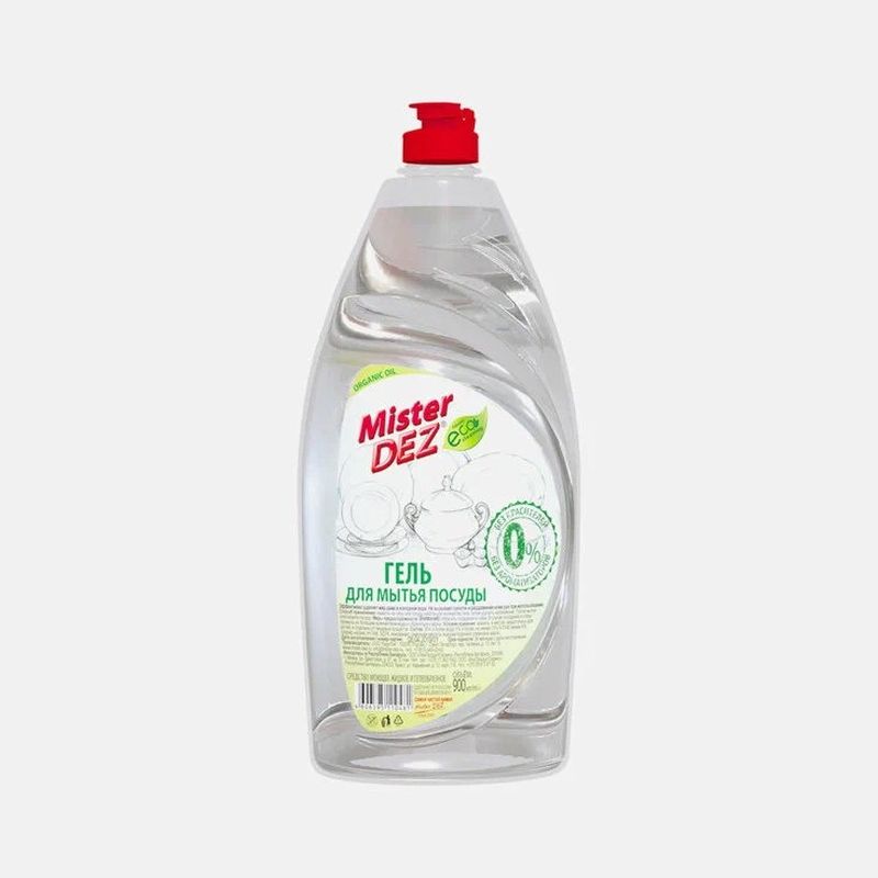 Гель д/посуды MISTER DEZ "Organic". 0,9л. 26235/1444-14 .