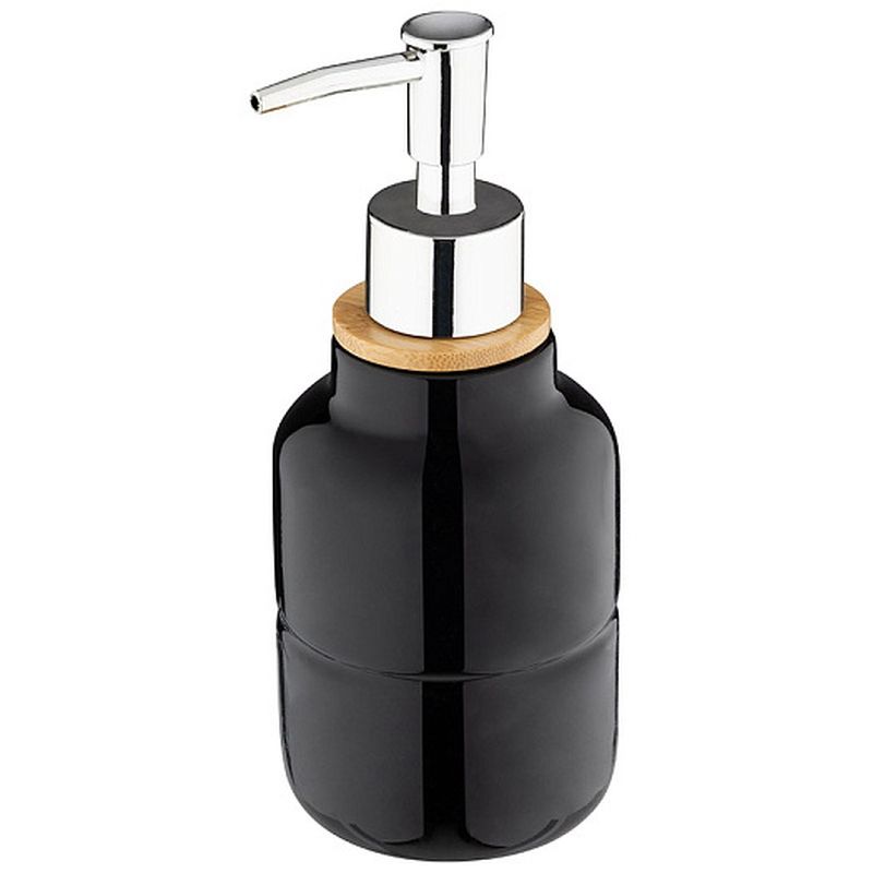 Дозатор д/жидк.мыла "Barcelona" 106617 (керам./бамбук) Скр