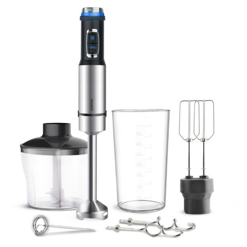 Блендер CENTEK CT-1311 (1,5кВт. 15 скор. чоппер, венчик, крюк, капучинатор)
