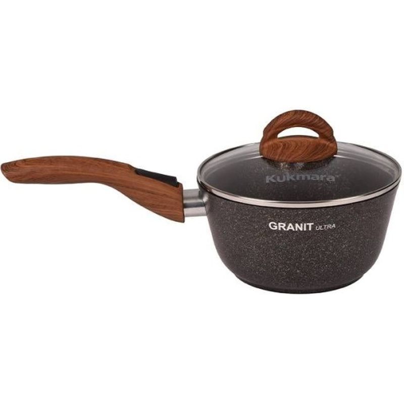 Ковш Кукмор  1,5л. "Granit ultra" кга0156а (red. а/пр. съемн. ручка, ст/крышка)