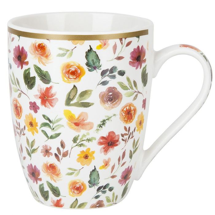 Кружка 1620150-2 "Floristry" 340мл. ЕНС