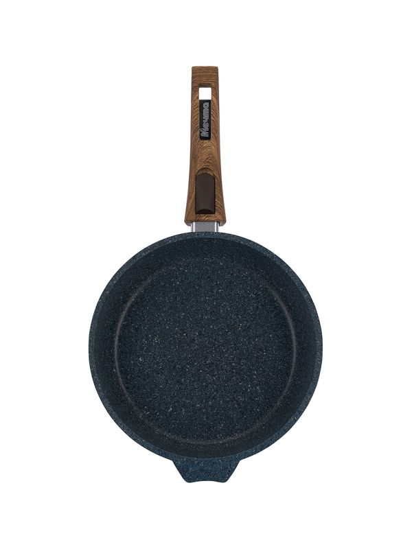 Сковорода Мечта d280мм. 028903 а/пр. "Premium" (blue) со съмн. ручкой