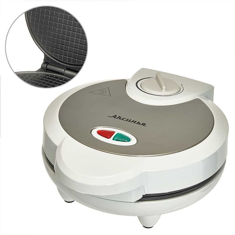 Вафельница эл. КС-5001 АКСИНЬЯ "Классика" (1,1кВт. а/пр.покр.)