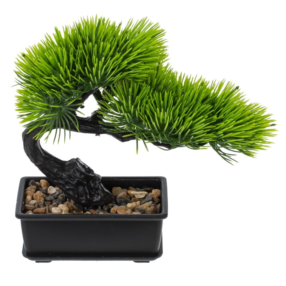 Цветок искусственный (дерево) 814017 "Бонсай" в горшке h=18см Р