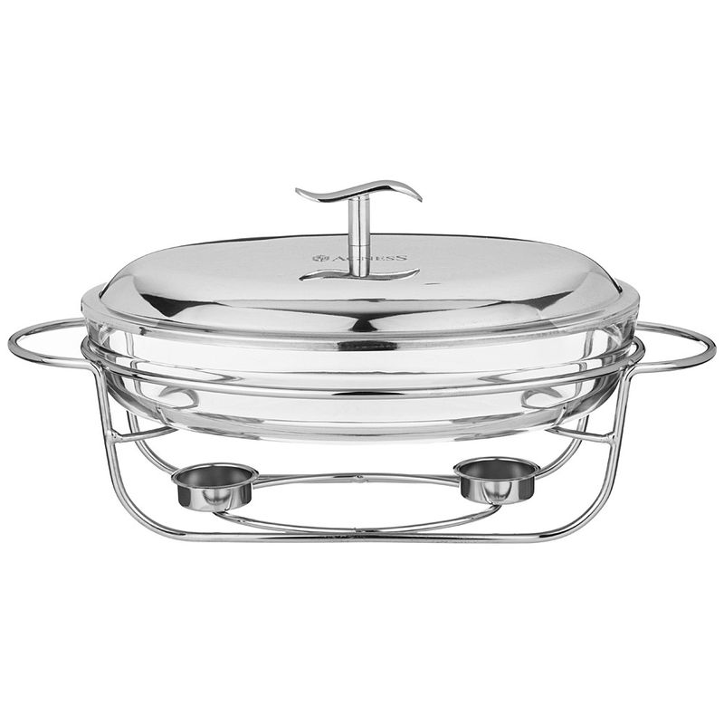 Мармит 907-209 2,0л. мет.крышк. 38,5*21,4*18см. (жаропр.стекло) ВД