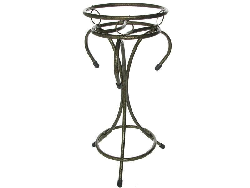 Цветочница напольная "Пикассо" на 1 горшок (бронзов.антик) (ХТ8049) Тверь