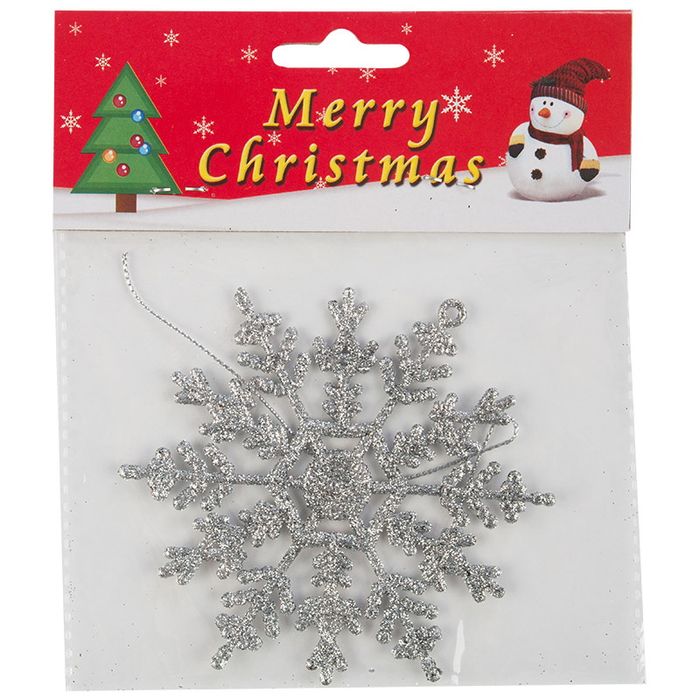 Подвесн.украш. "Снежинка" 007696 Скр