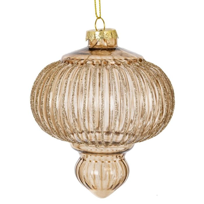 Подвесн.украш. "Капля" 821379 9*9*11,5см  (стекло) Р