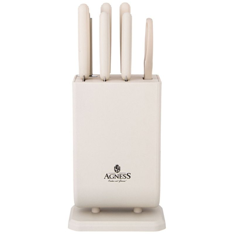 Набор ножей 911-740 (8пр. пласт. подст.) ВД