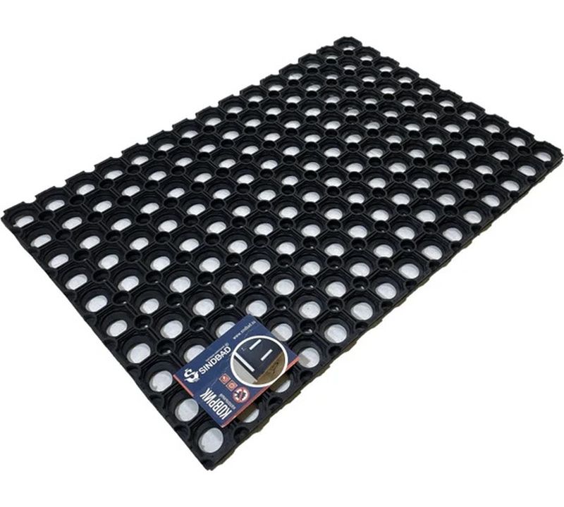 Коврик резиновый грязезащ. с отв. RН 40*60см. (12мм.)