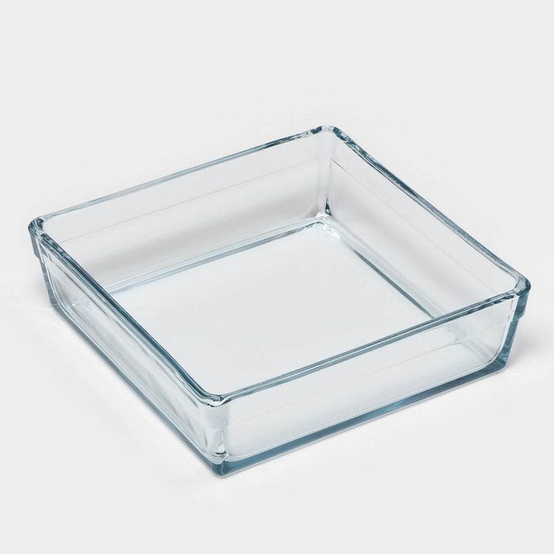 Форма д/СВЧ 59304 квадрат. (22,7*22,7см.) Турция