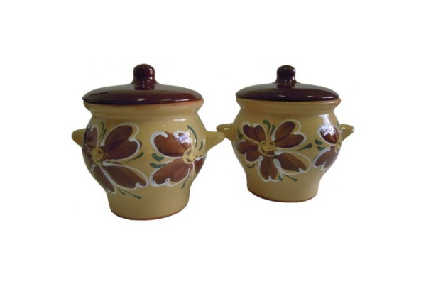 Набор посуды 4горш. "ГДЖ №6" (4 горшочка*0,65л.) СТР00000088 БК