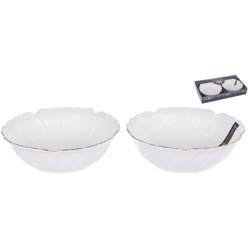 Набор салатников 101-01041 "Грация" (2шт. d160мм.) (Керама)