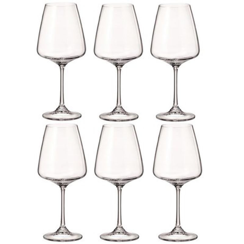 Набор фужеров CORVUS 0066 450мл. (6шт.)   д/красного вина Bohemia