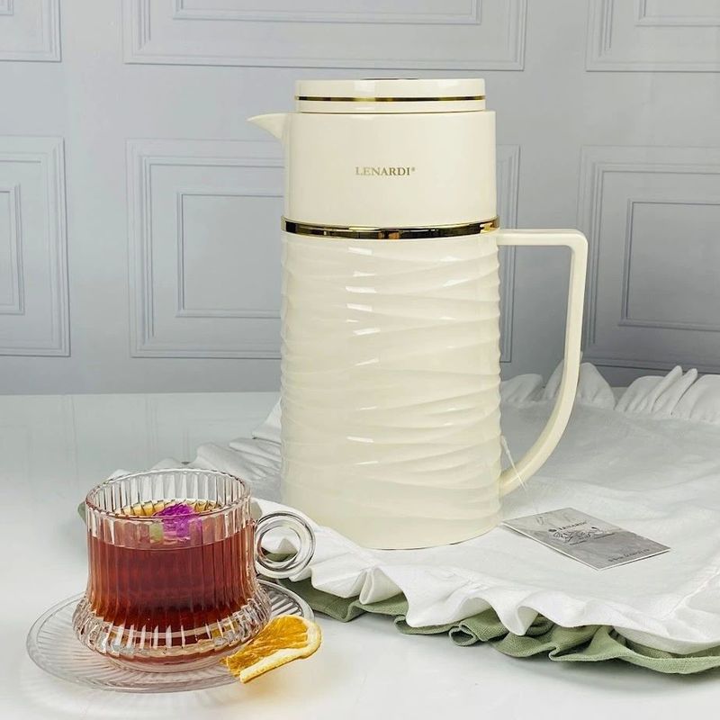 Термос стекл. 162-008 1,0л. пл.корпус (подар. уп.)