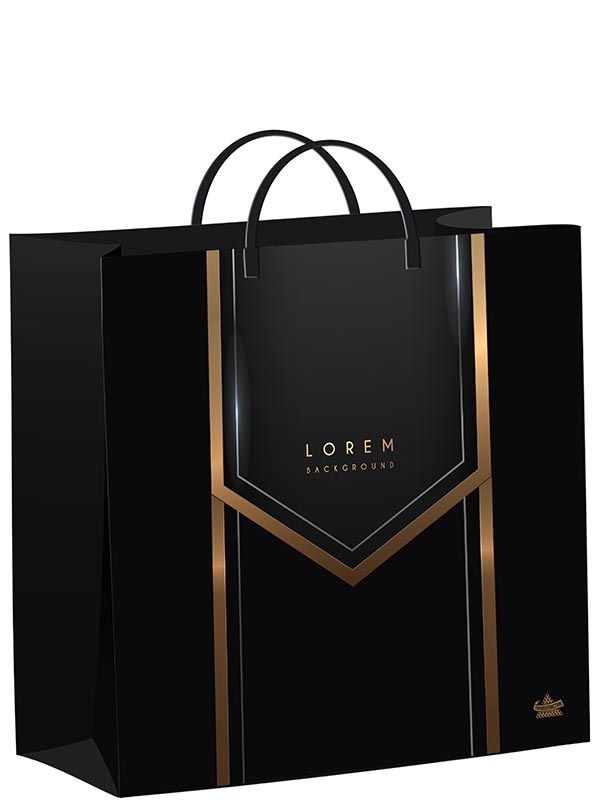 Пакет (мягкий пластик) 260*240мм. Черный бэкграунд 269763 Т-П