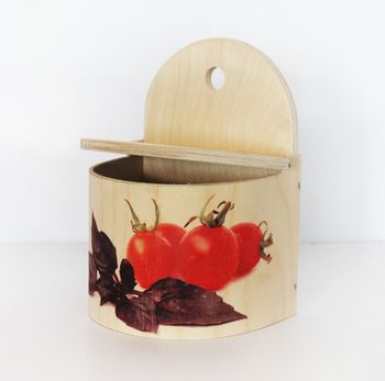 Солонка сувенирная фанера большая ВГ-61 (С-П)