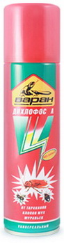 Дихлофос ВАРАН универс. (зеленый) 145мл.3215/01,3415/01