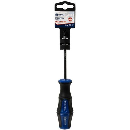 Отвертка крест. PH 2*100мм 646-355 Ultra Grip КОБАЛЬТ CR-V, двухкомп. рукоятка Отвертка крест. PH 2*100мм 646-355 Ultra Grip КОБАЛЬТ CR-V, двухкомп. рукоятка