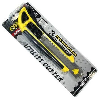 Нож универс. 641-091 с выдвижн. сменными лезв. 18мм. ЕРМАК