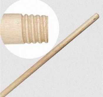 Черенок 120см. дер. в/с d22мм. с резьбой