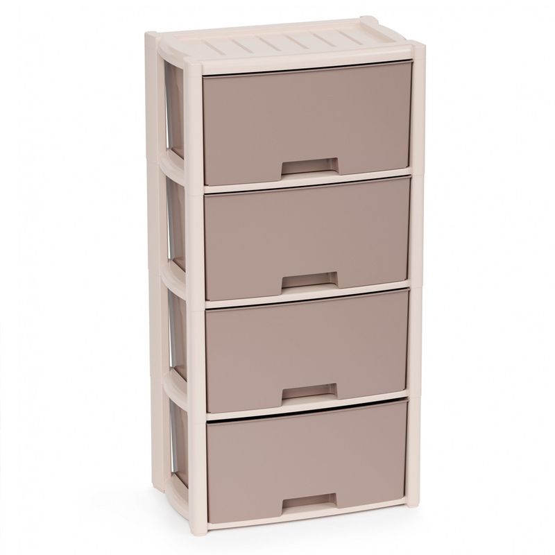 Комод 4секц. "Колорит" М7834 (бежевый)