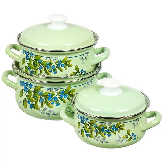 Набор "Черника-1" (3к.: 1,5/2,0/3,0л.) Керчь