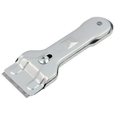 Скребок д/чистки стеклокерамики 108121 (13,7*4,7*1,3см.) Скр.