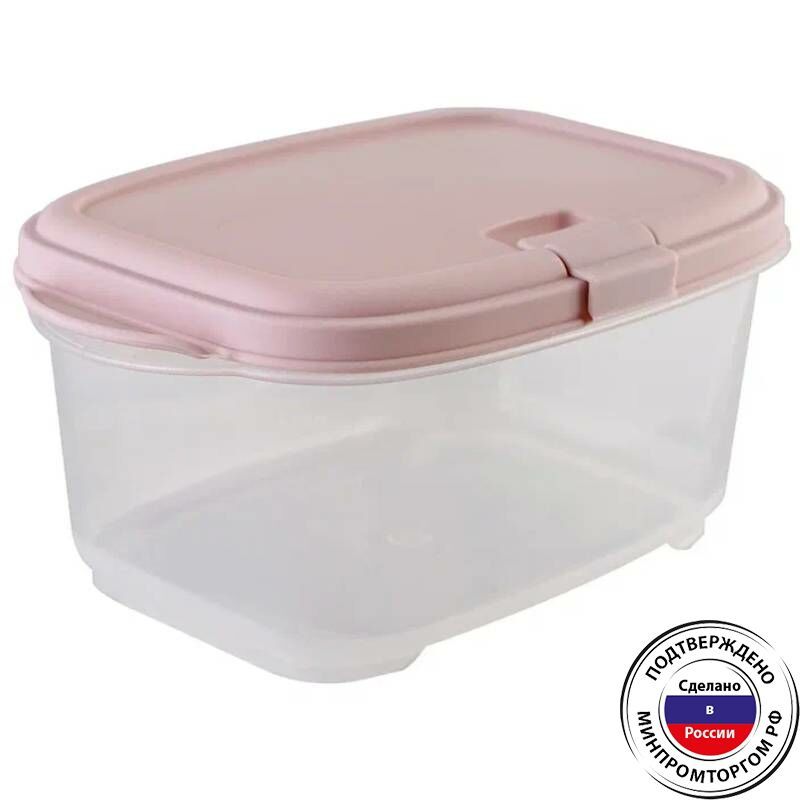 Контейнер "Click" 0,9л. ПБ97201 д/СВЧ
