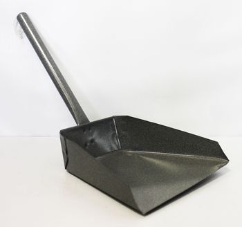 Совок д/мусора метал. 000250 с кор.руч.