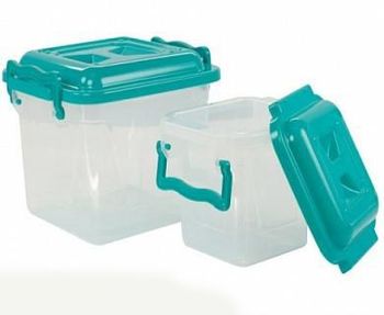 Контейнер   8,5л. квадр. с руч. М1032