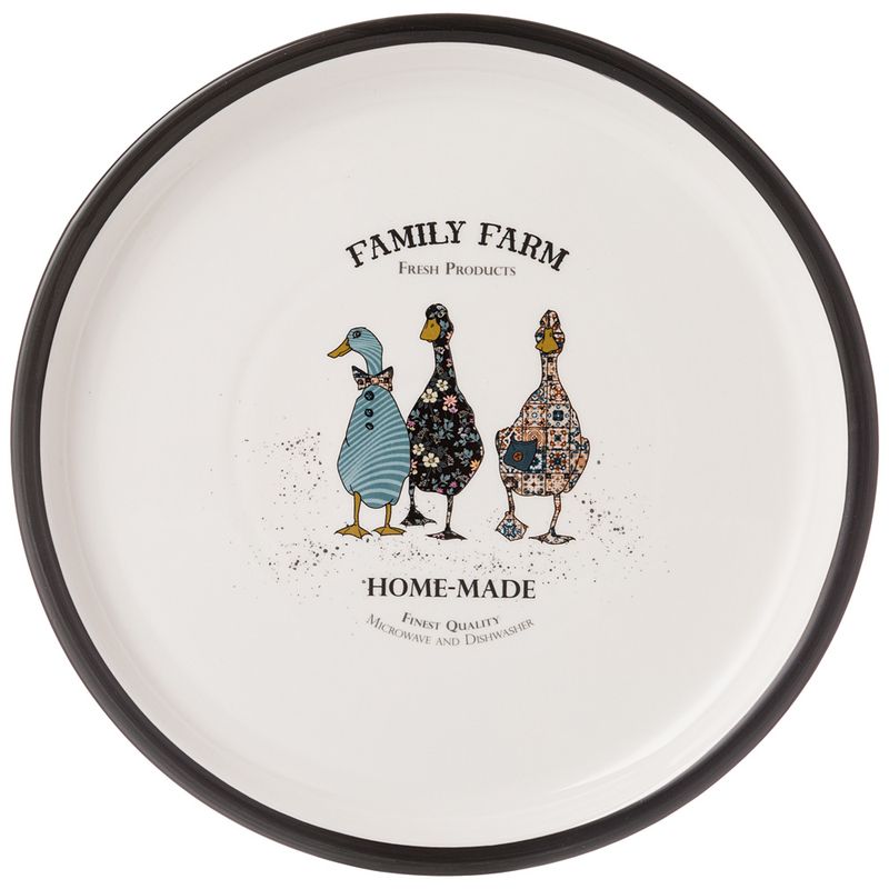 Тарелка обеденная 263-1253 "Family Farm" d=26см ВД