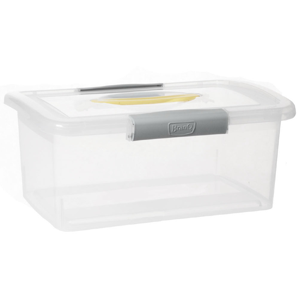 Ящик д/хранения  7,0л. ПЦ2522 "Keeplex Vision" с защелками и ручками