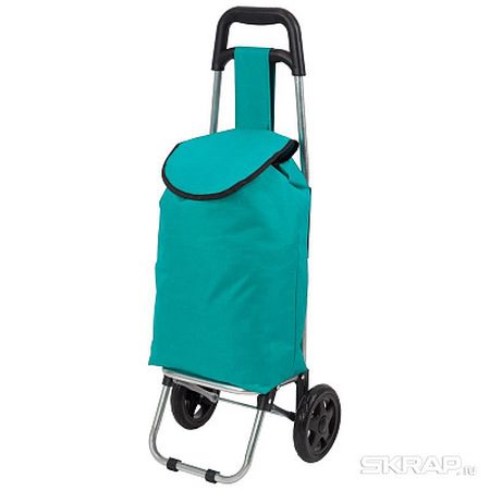 Тележка WR3030 с сумкой "Бирюза" (2кол.) 15кг 093590 Скр