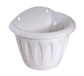 Кашпо ФЕЛИЦИЯ настен. d20см. (мрамор) С121М Мар.