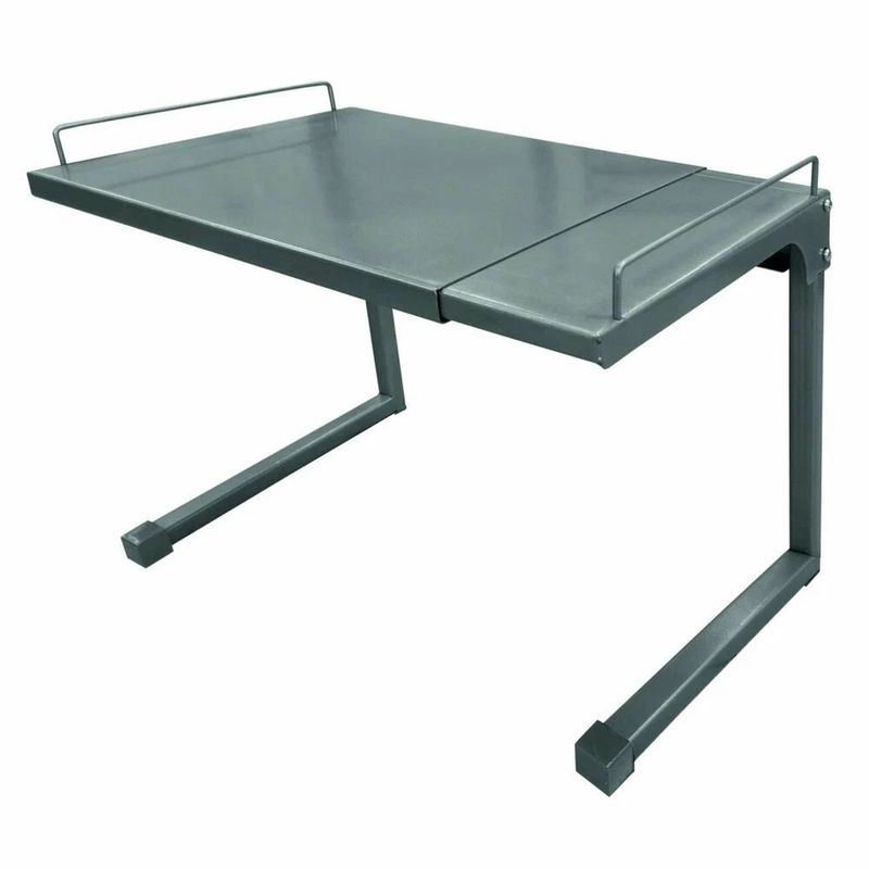 Этажерка д/микроволновой печи ЭДМ13 (380*350*110) (серый) (К-У)